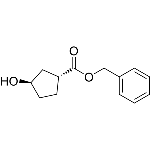 Benzyl (1R,3R)-3-hydroxycyclopentane-1-carboxylate 946152-80-3